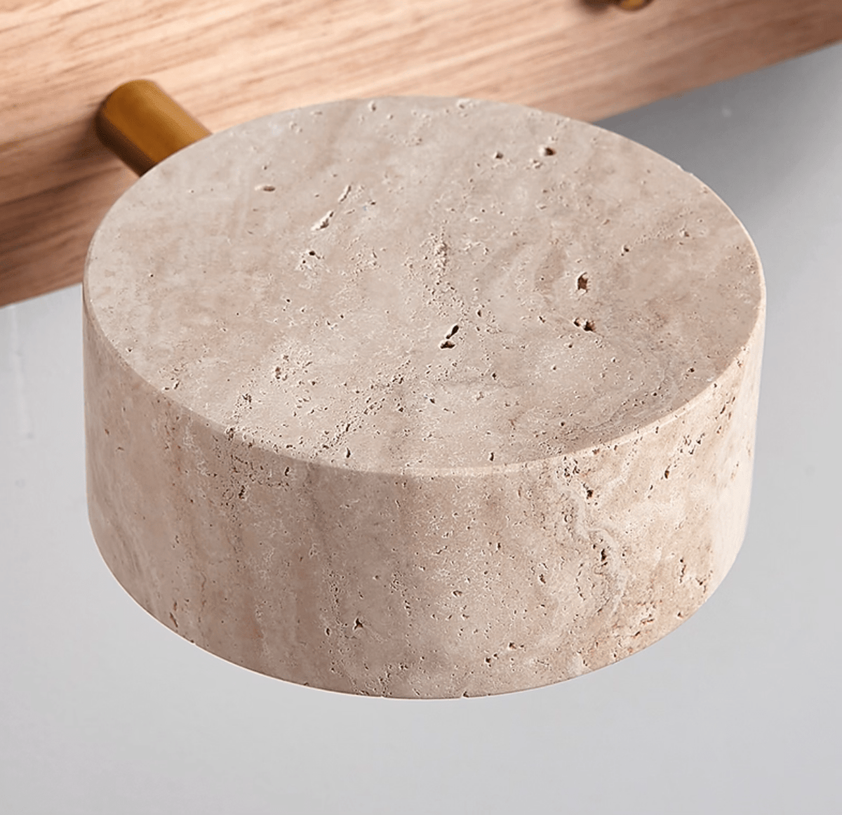 Travertine Duo Wall Light