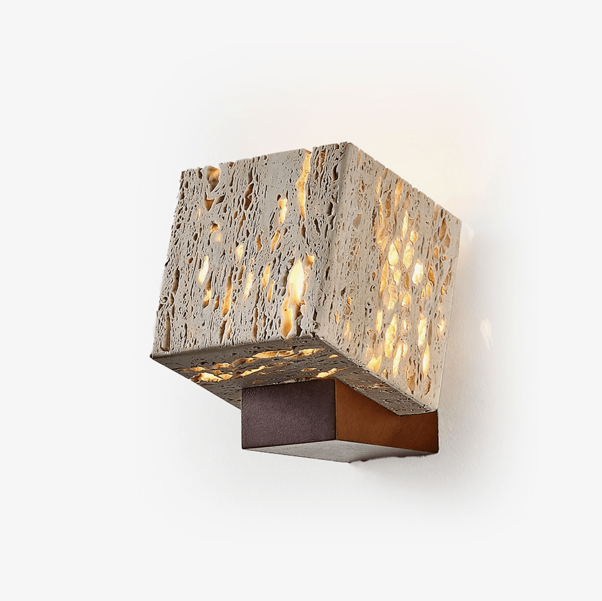 Cavora Travertine Glow Wall Sconce