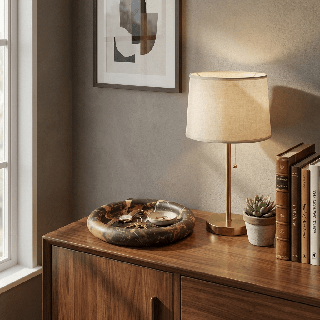 Luna Natural Stone Tray