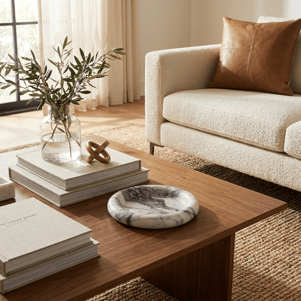 Luna Natural Stone Tray
