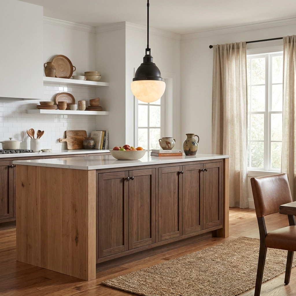 Acorn Alabaster Pendant Lamp