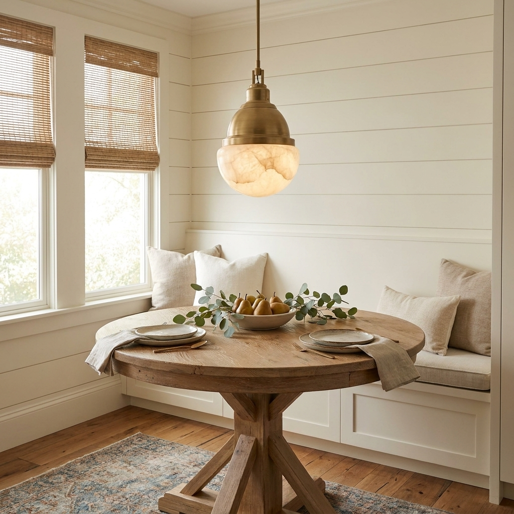 Acorn Alabaster Pendant Lamp