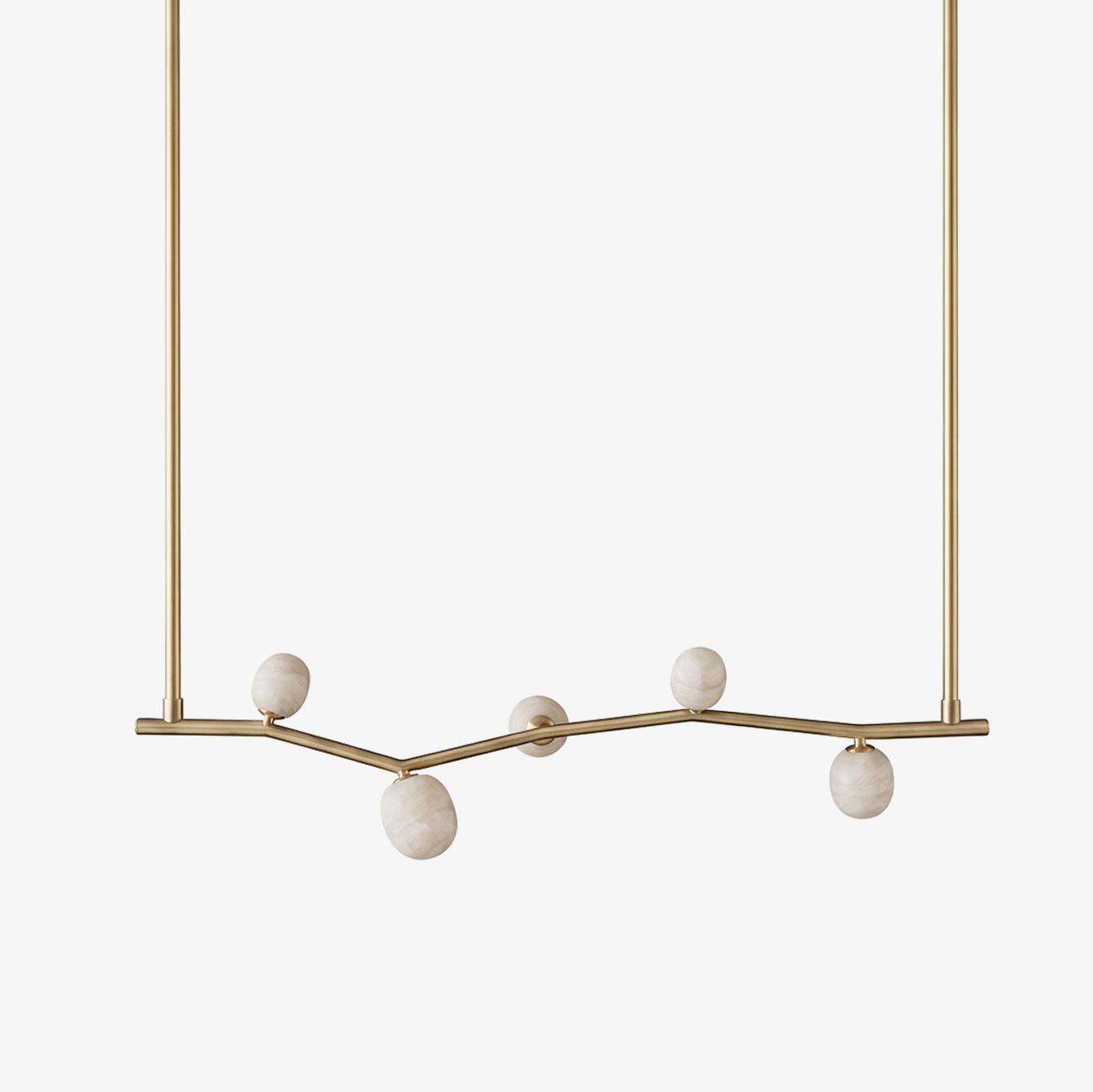 Aureline Alabaster Branch Chandelier