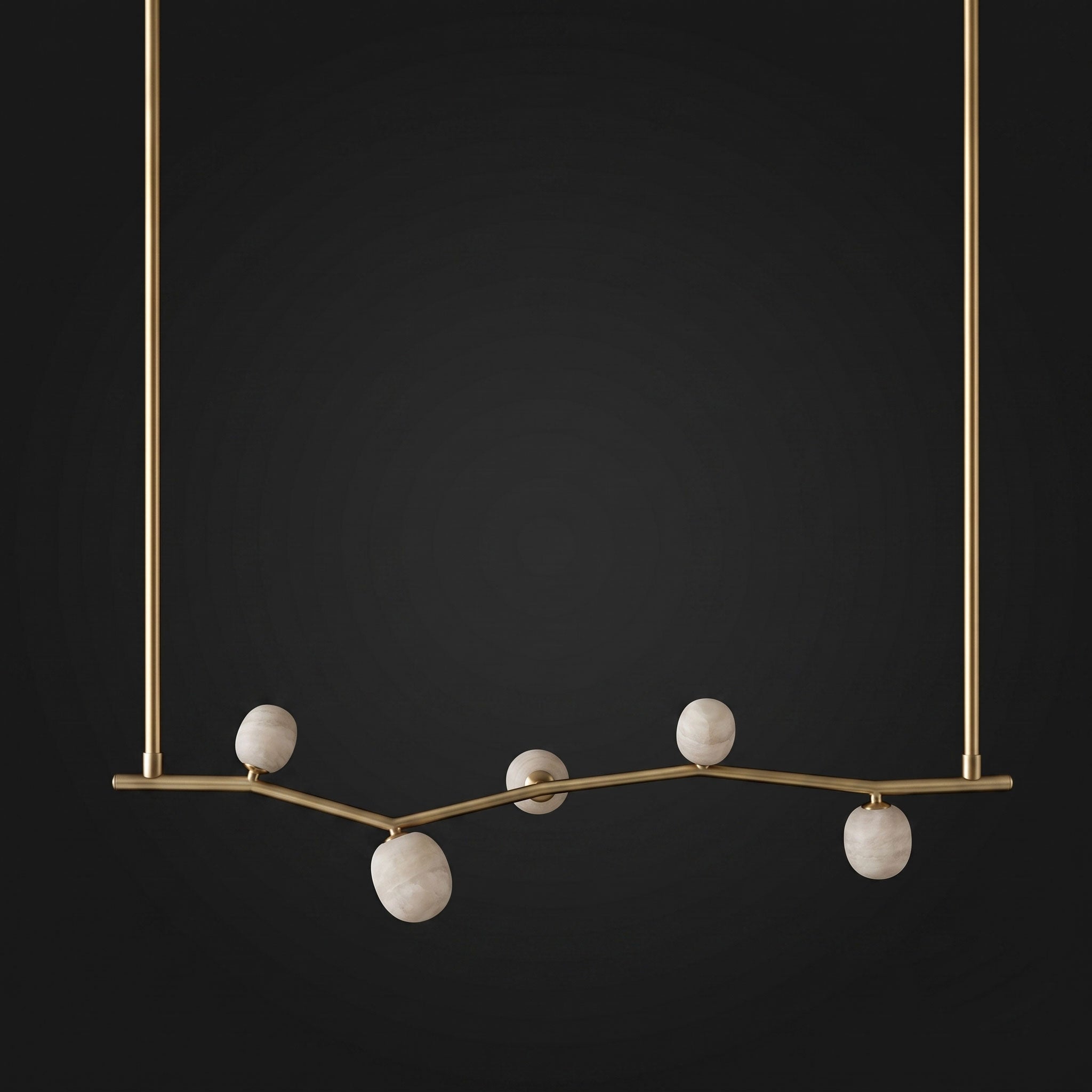 Aureline Alabaster Branch Chandelier