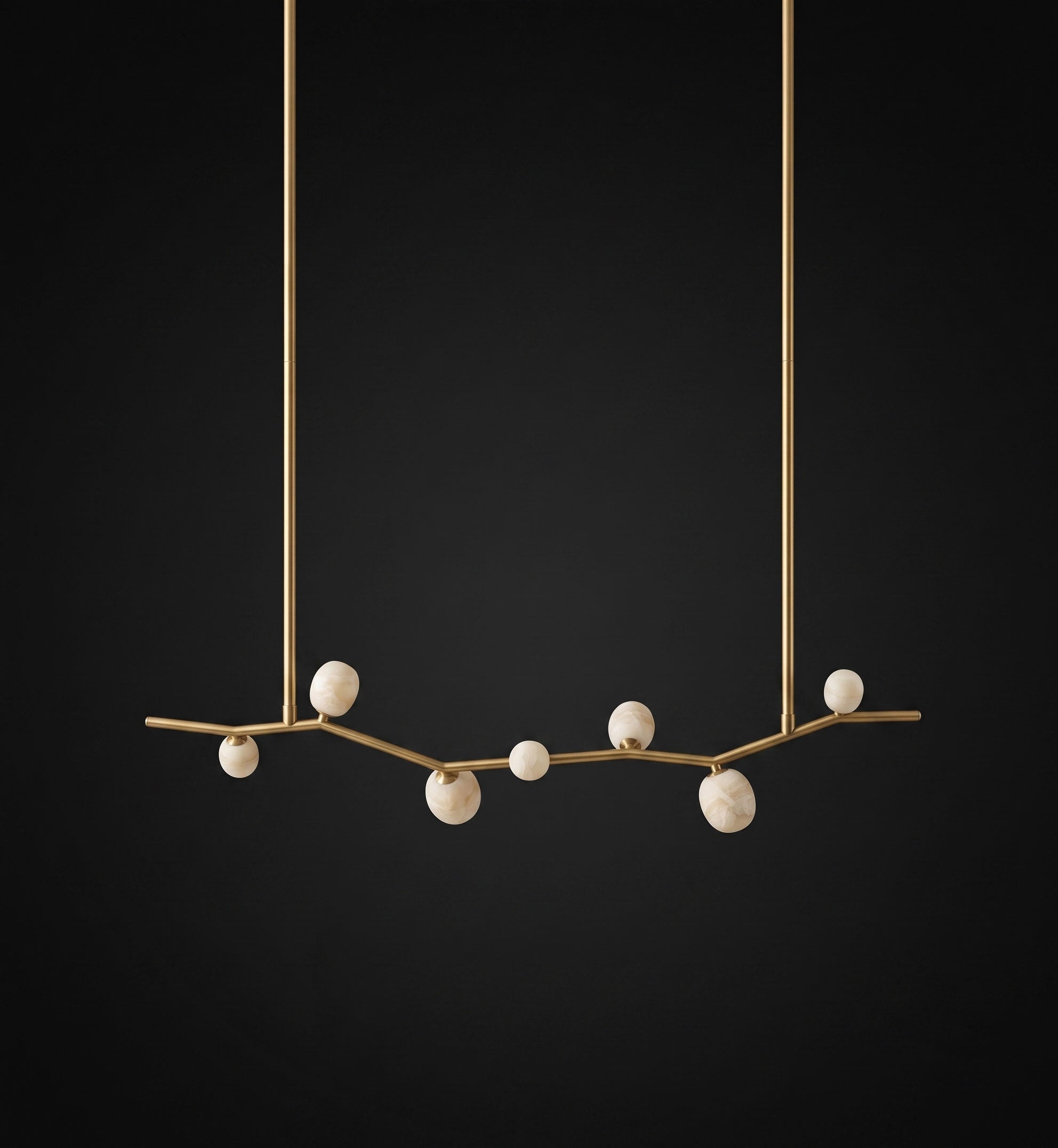 Aureline Alabaster Branch Chandelier
