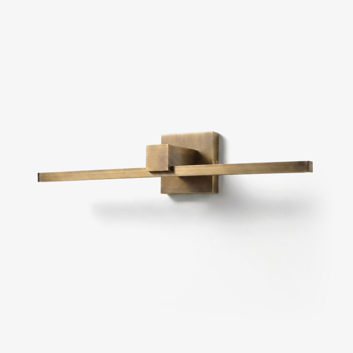 Aurevia Vintage Brass Linear Wall Sconce