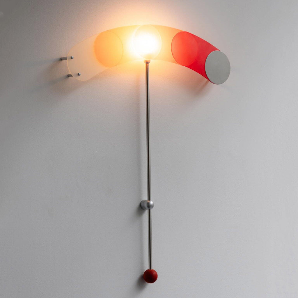 Aurora Gradient Arc Wall Sconce