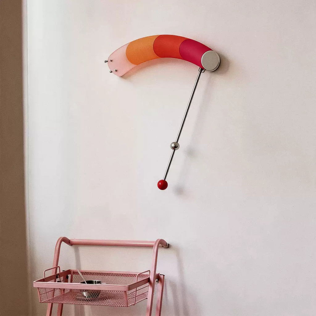 Aurora Gradient Arc Wall Sconce