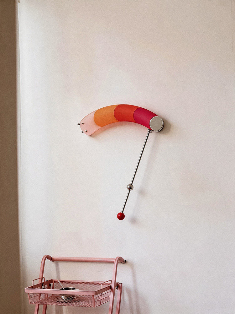 Aurora Gradient Arc Wall Sconce