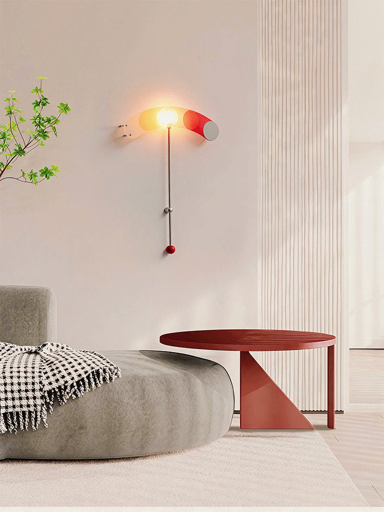 Aurora Gradient Arc Wall Sconce