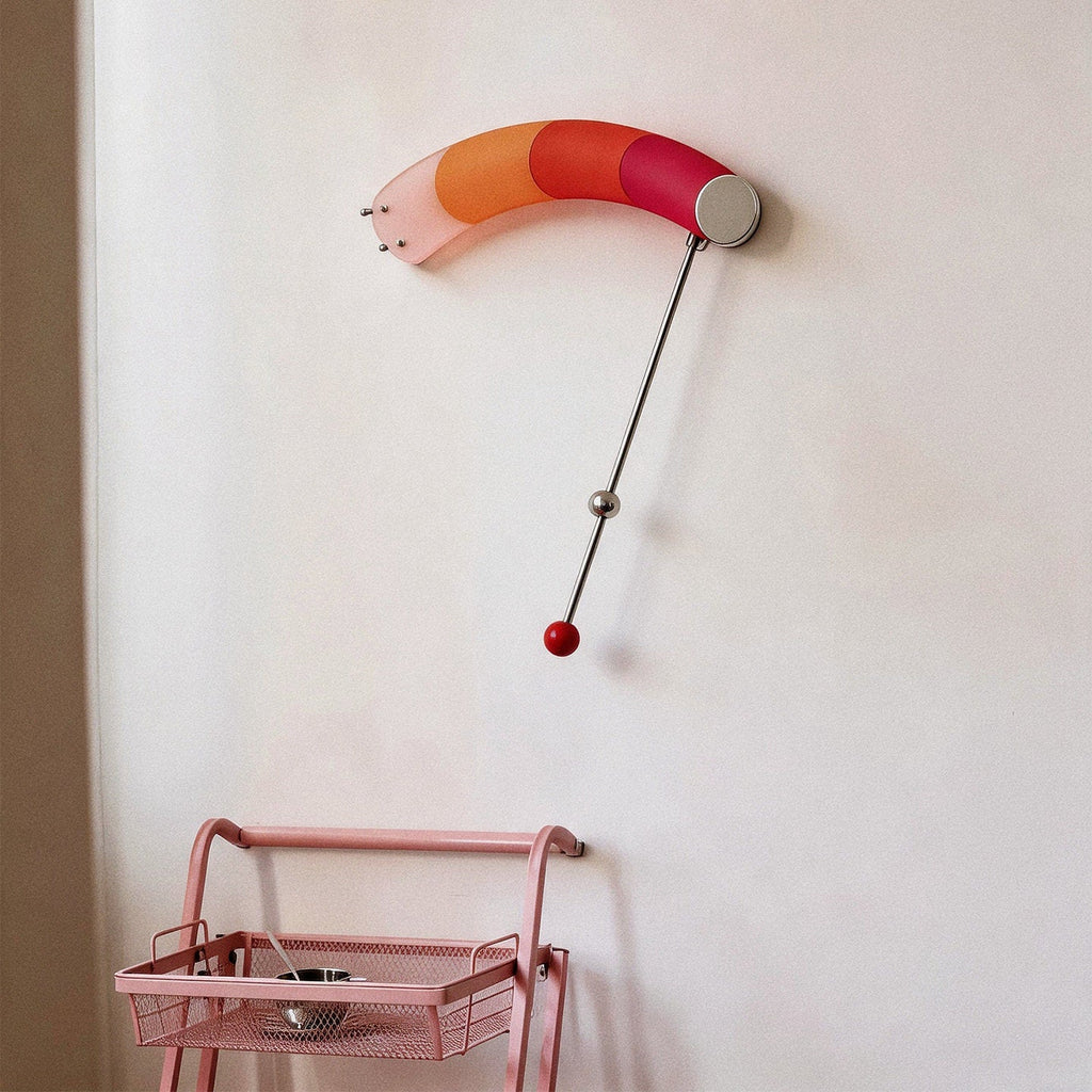 Aurora Gradient Arc Wall Sconce