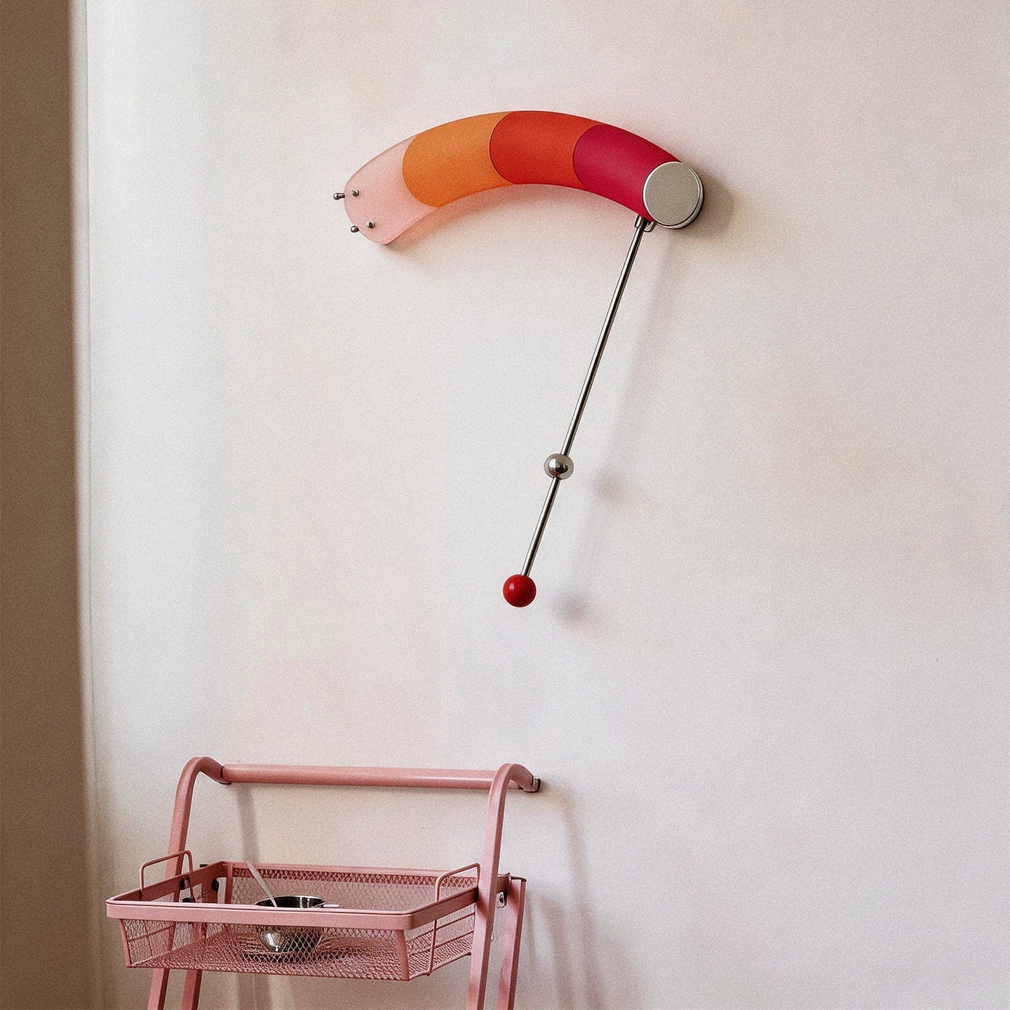 Aurora Gradient Arc Wall Sconce