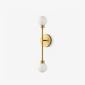 Barbell Alabaster Wall Sconce