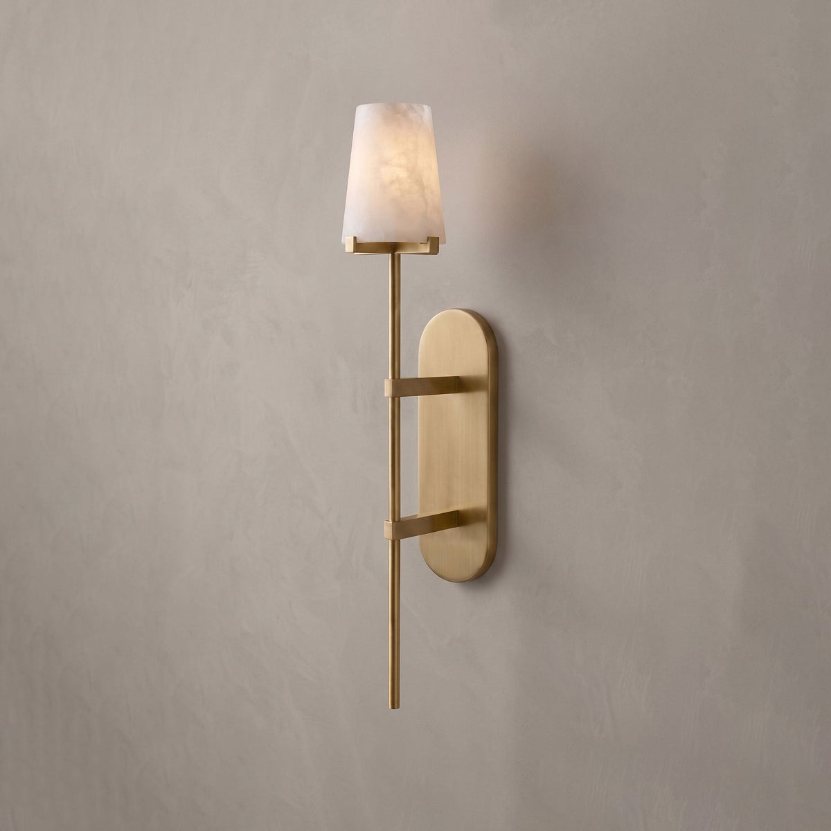 Baton Alabaster Wall Sconce