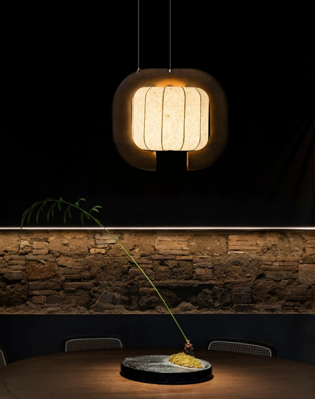 Bough Fluted Paper Pendant Lamp