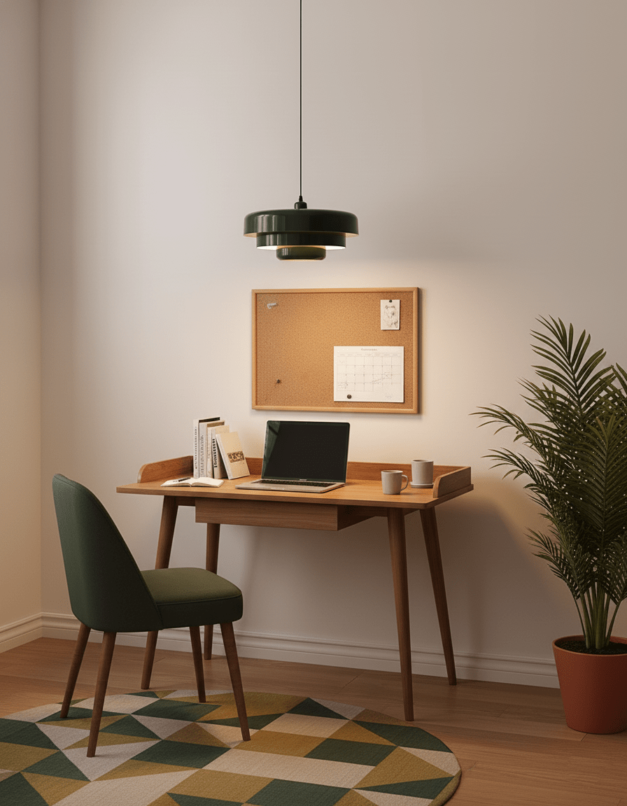 Cakora Bauhaus Metal Pendant Light