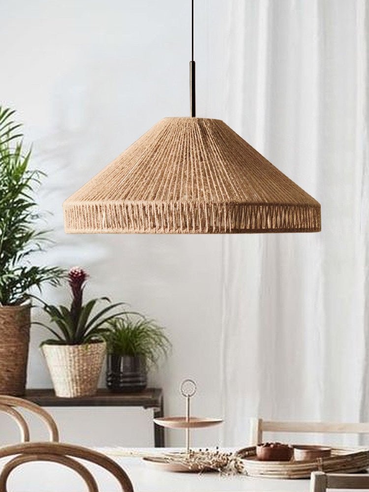Dune Rope Cone Pendant Lamp
