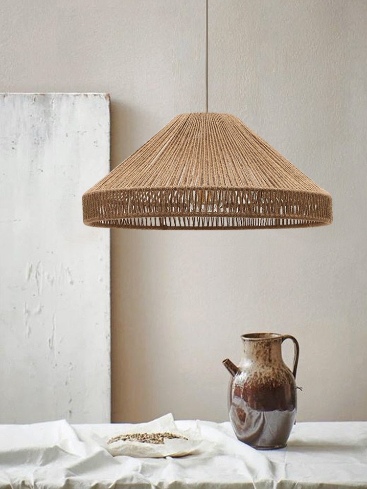 Dune Rope Cone Pendant Lamp