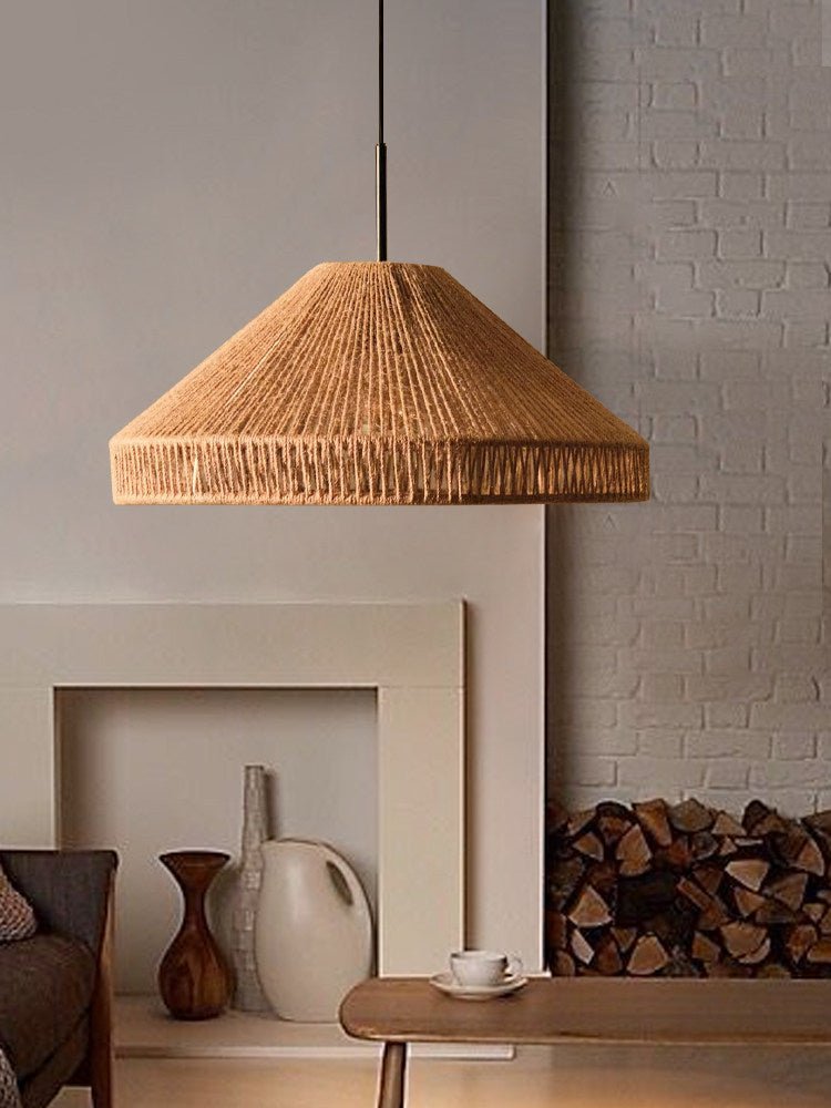Dune Rope Cone Pendant Lamp