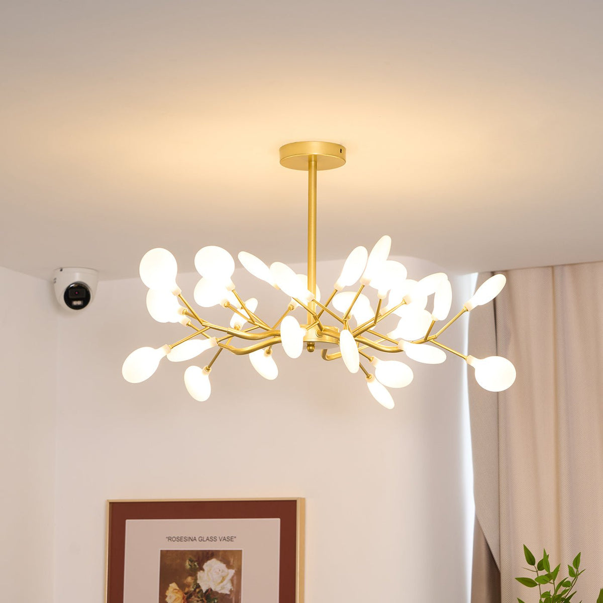 LED Firefly Sputnik Chandelier