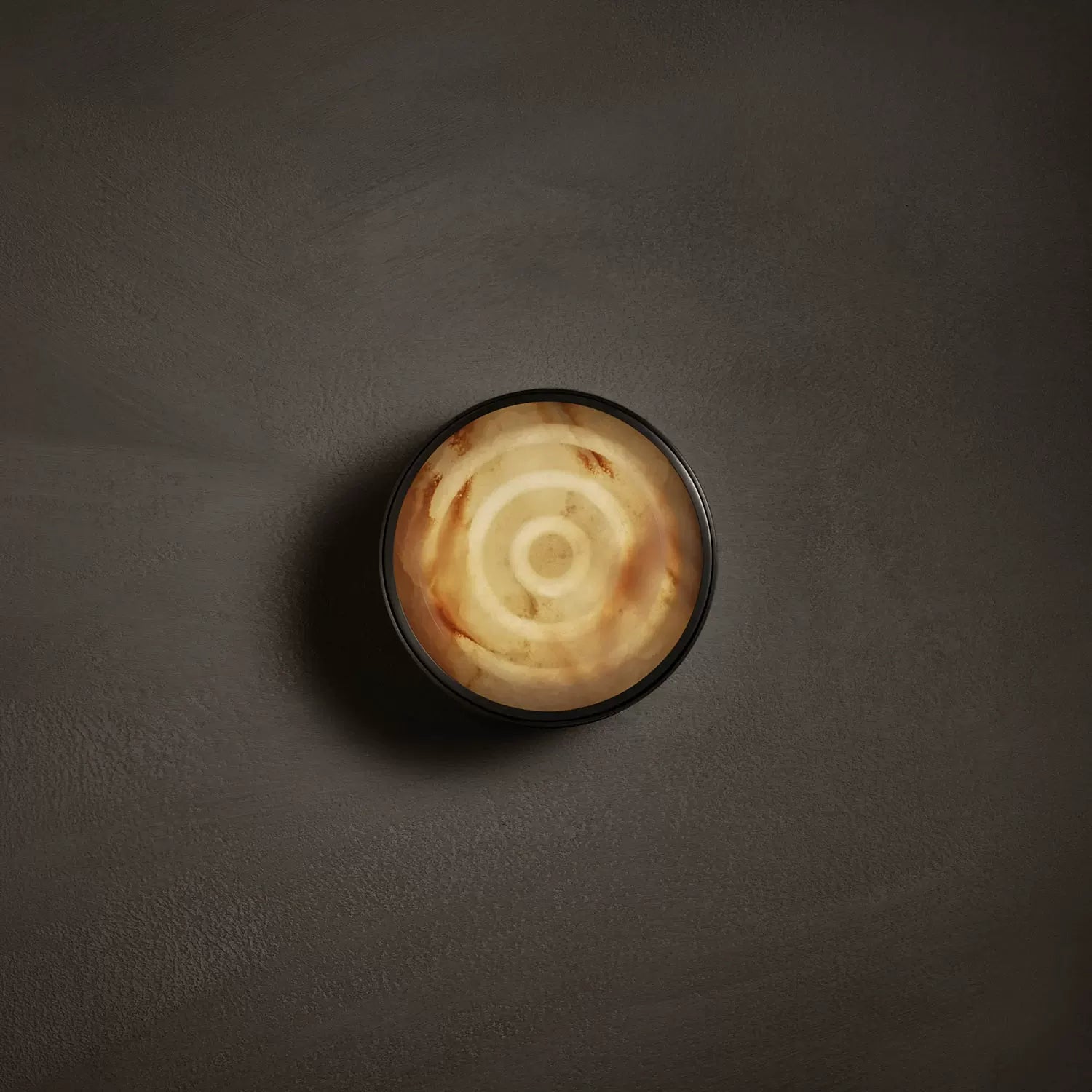 Orlina Stone Disc Wall Sconce