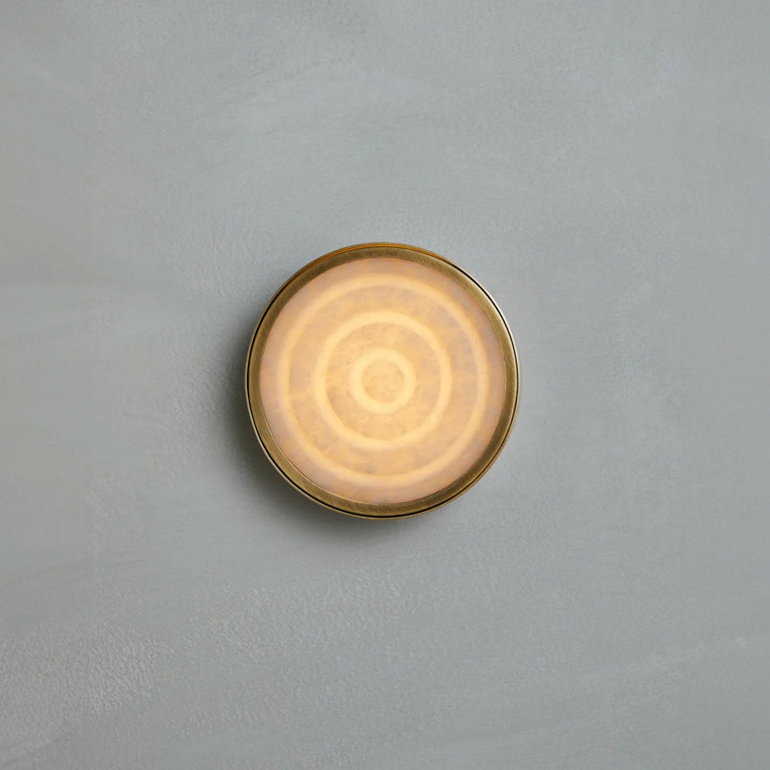 Orlina Stone Disc Wall Sconce