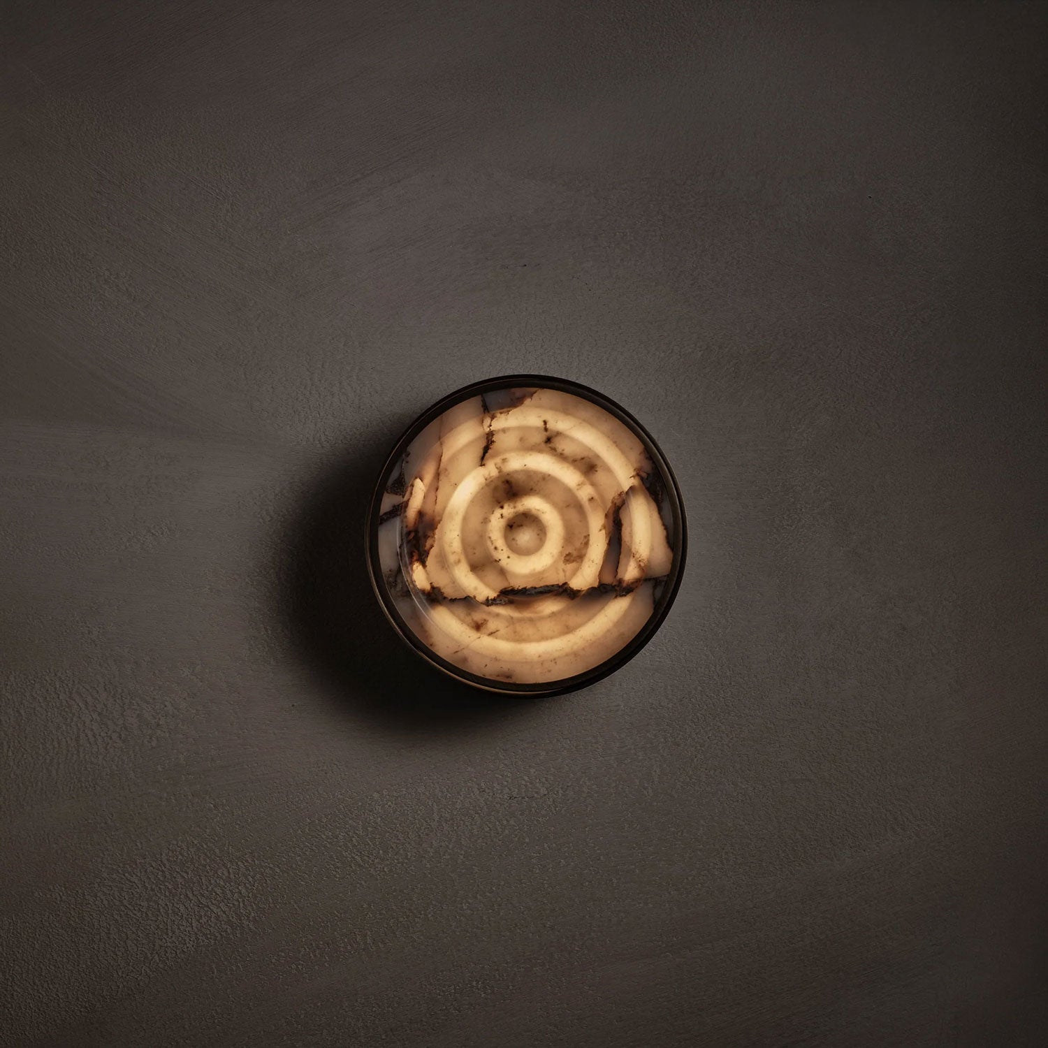 Orlina Stone Disc Wall Sconce