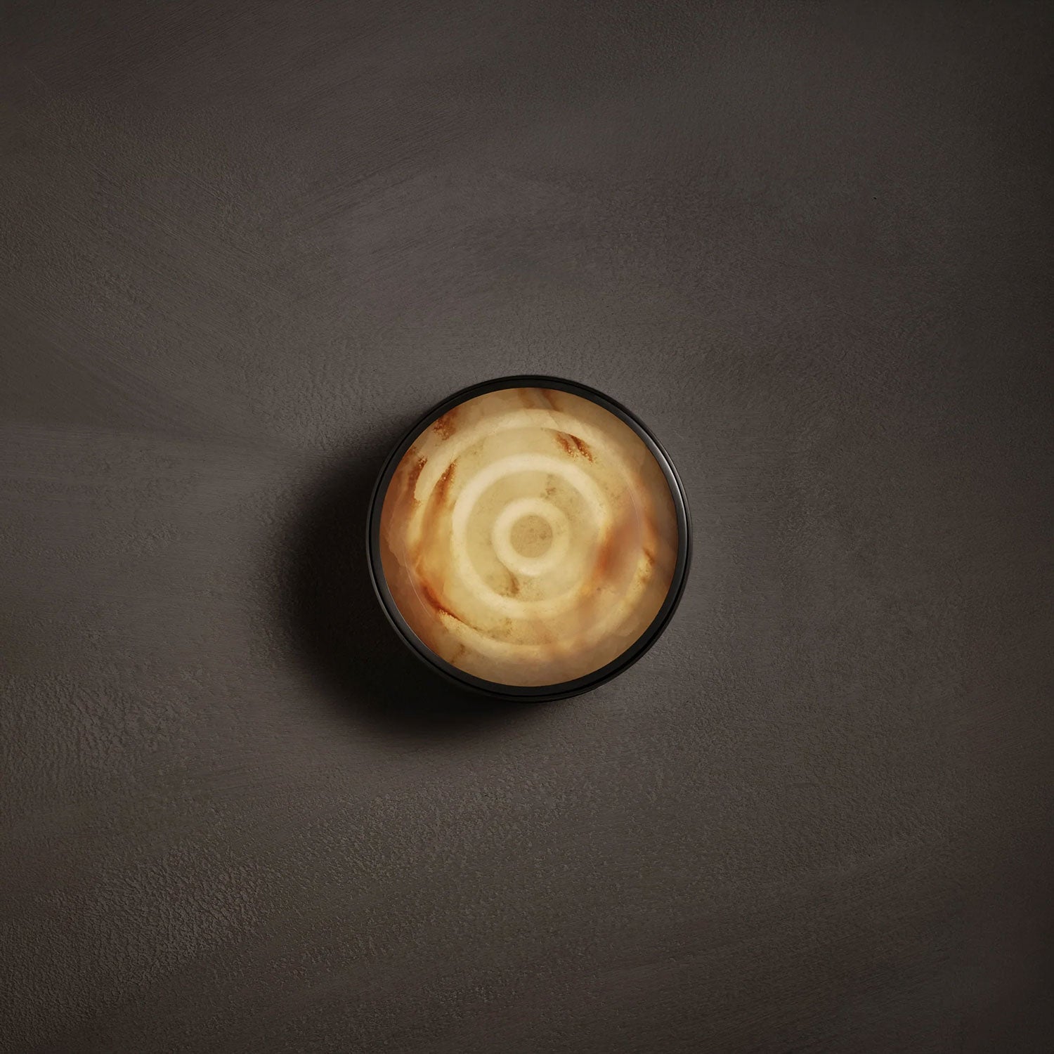 Orlina Stone Disc Wall Sconce