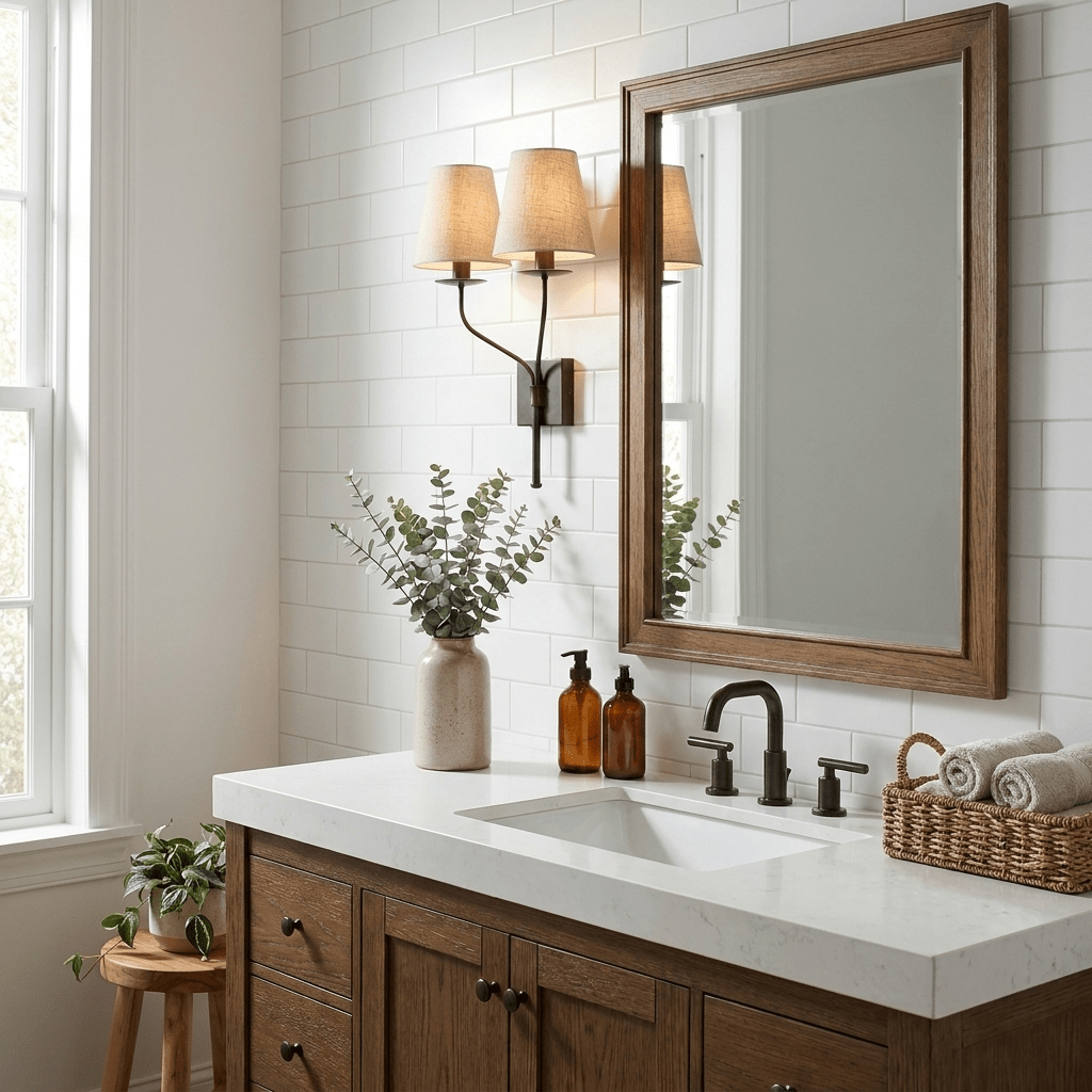 Lysenne Double Arm Fabric Wall Sconce