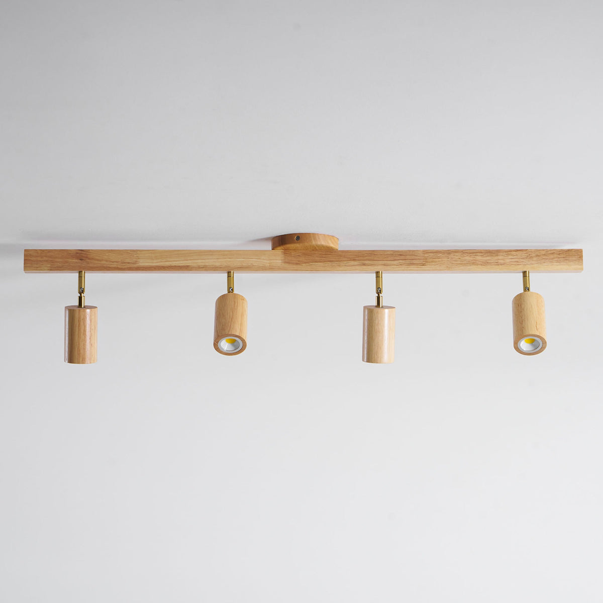 Natural Wood Beam Spotlight Light