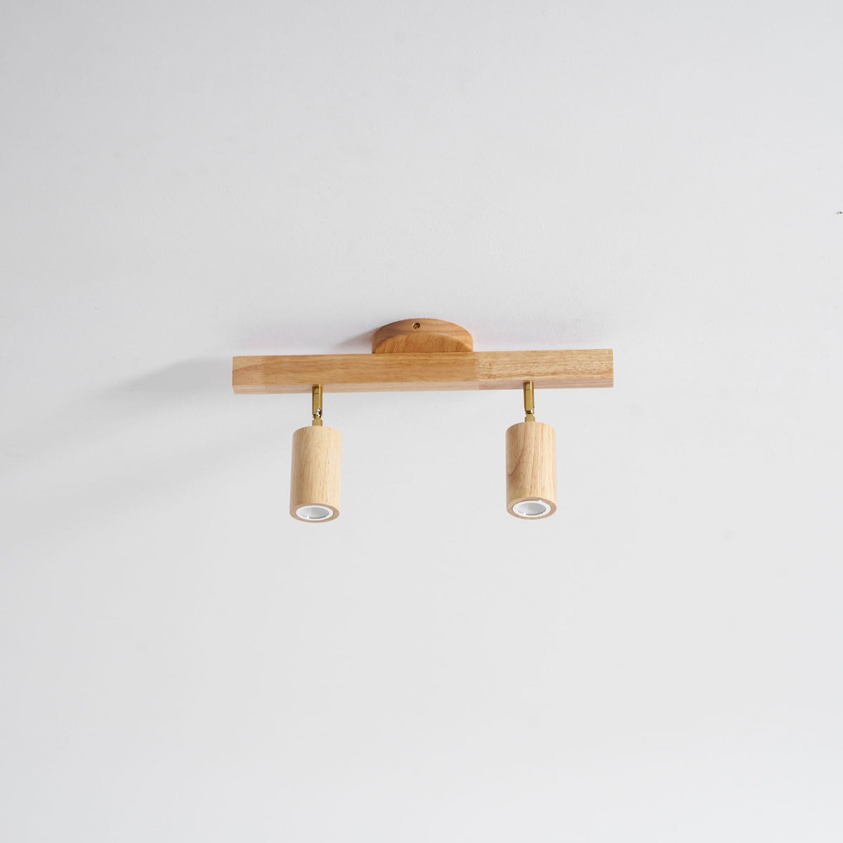 Natural Wood Beam Spotlight Light