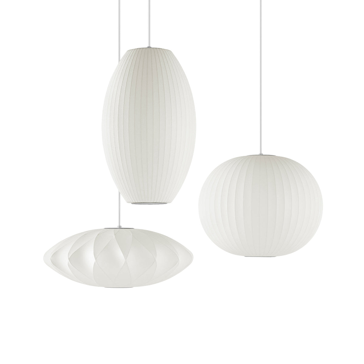 Crisscross Bubble Pendant Light