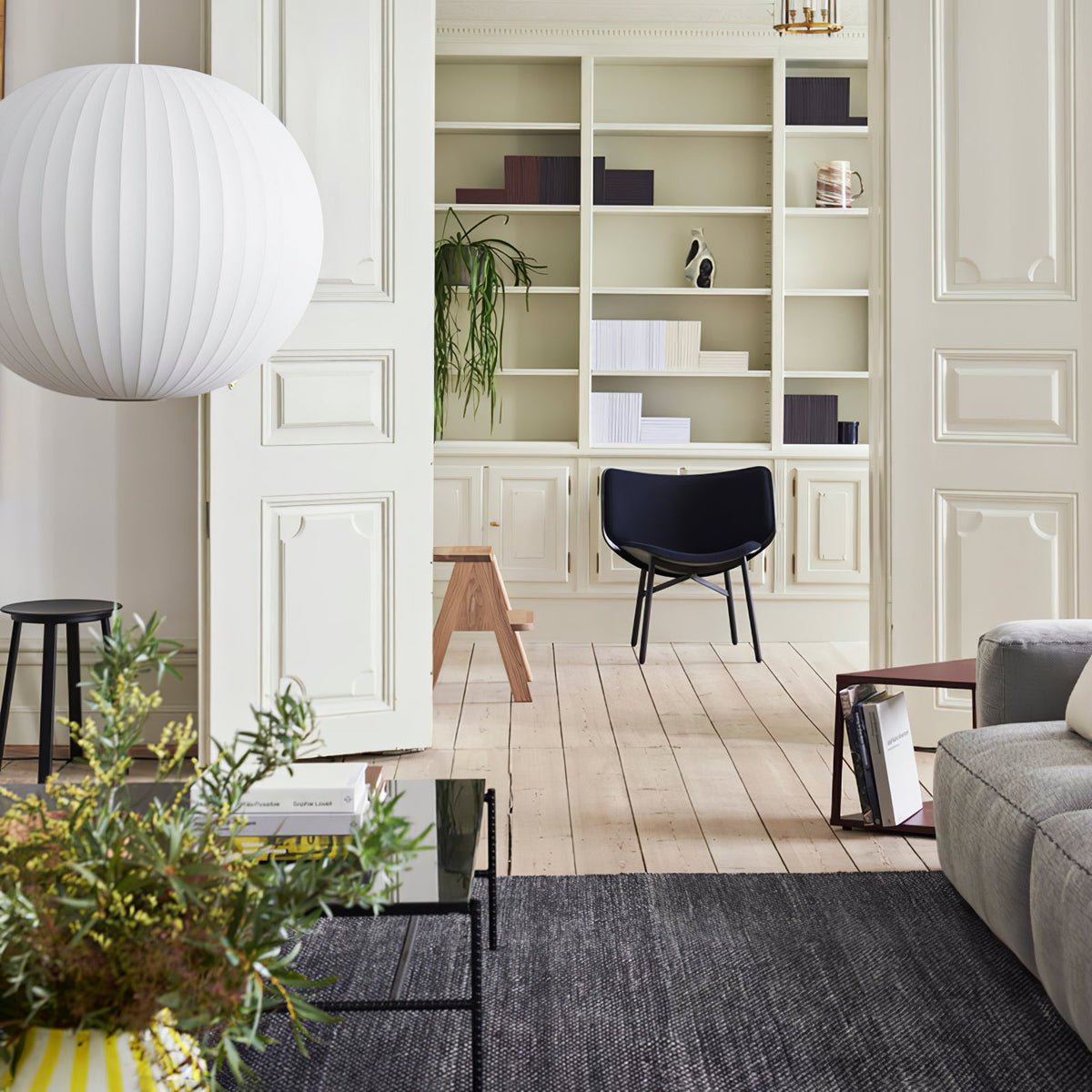 Crisscross Bubble Pendant Light