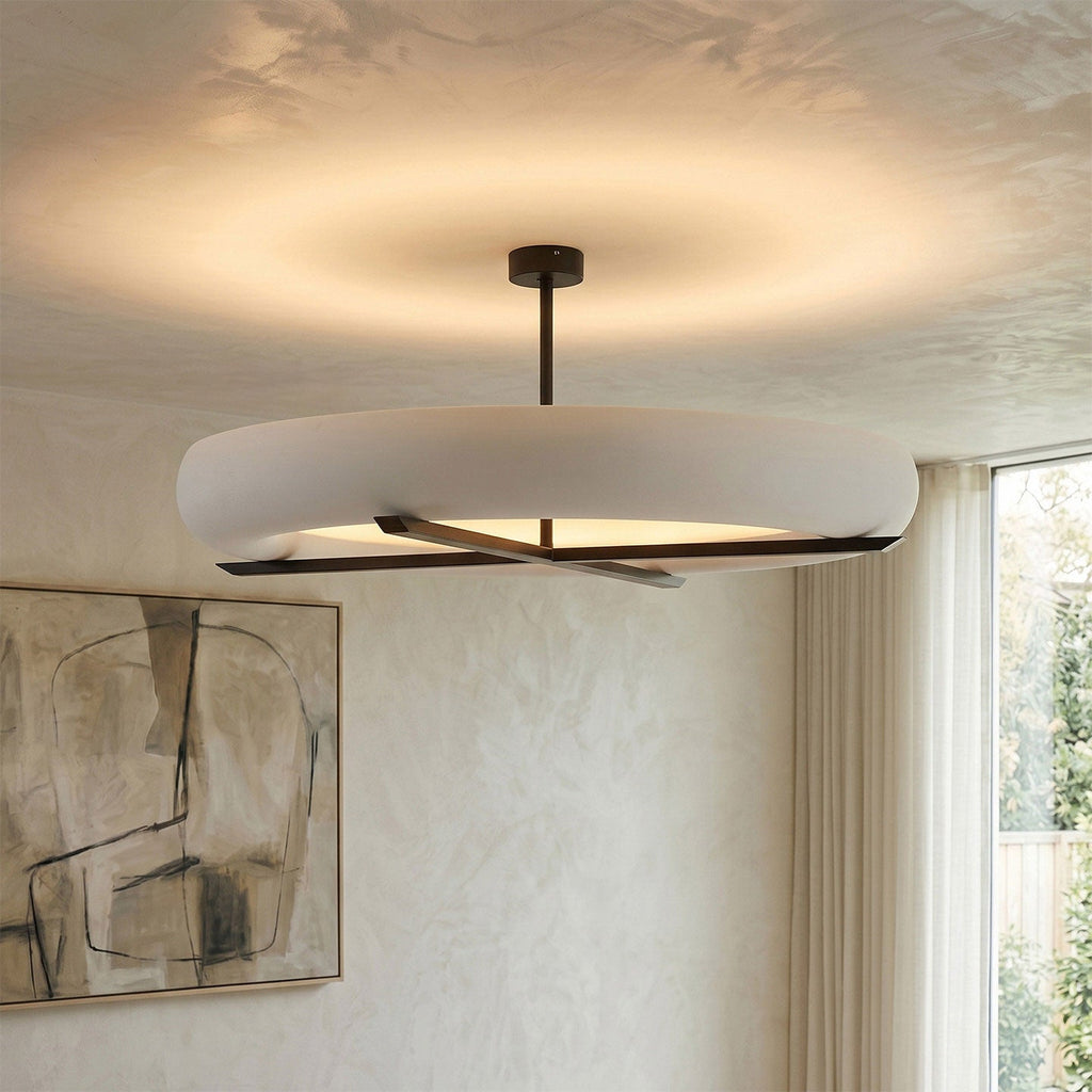 Noveris Geometric Flush Mount Chandelier