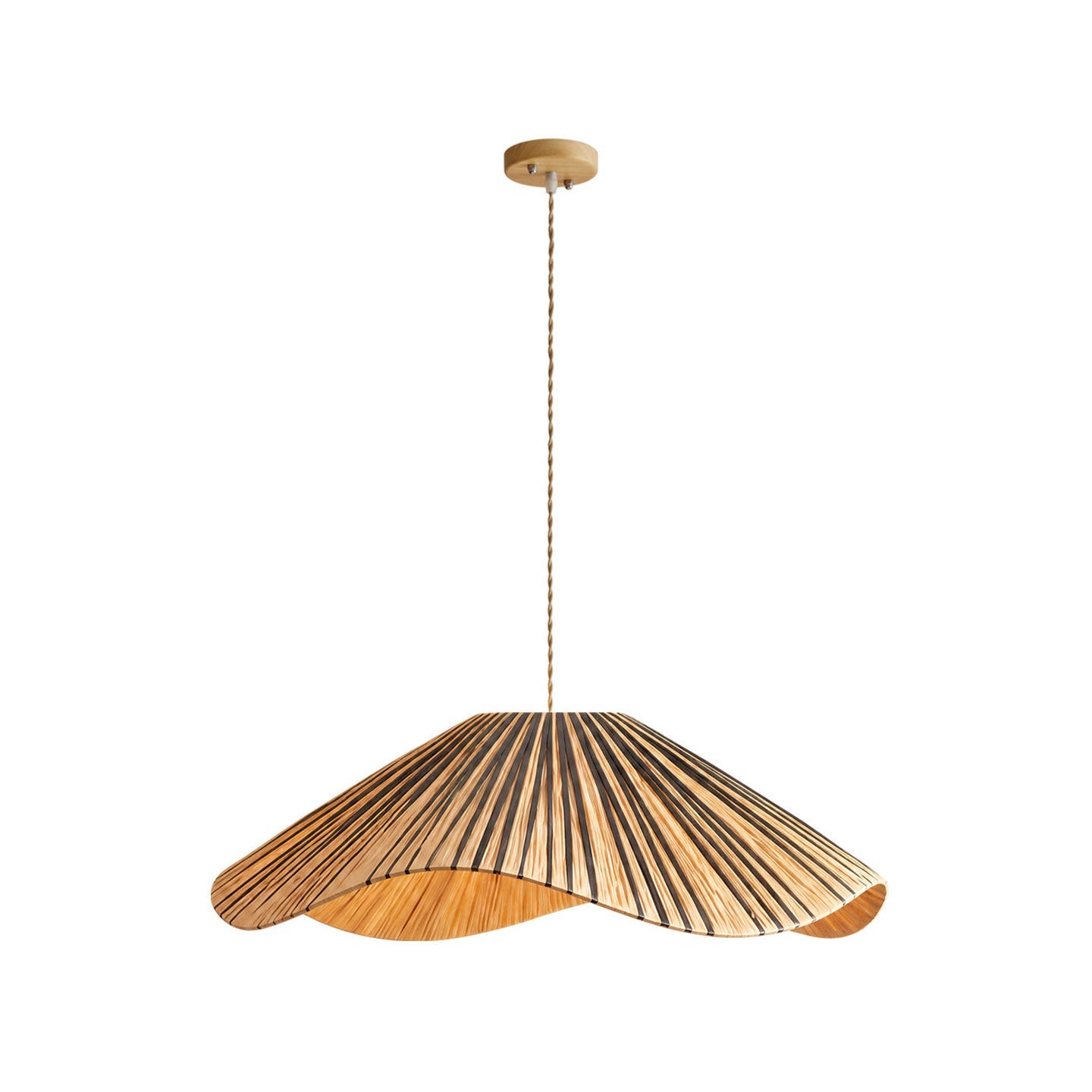 Ravelle Woven Raffia Pendant Light
