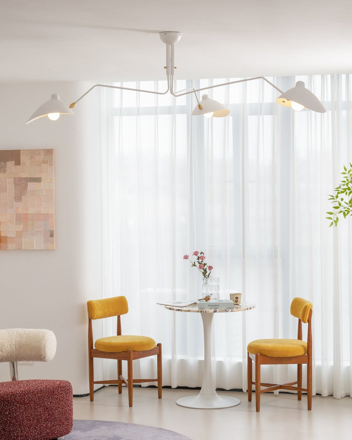 Multi-Arm Spider Ceiling Light A