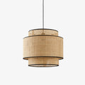 Sienna Rattan Fabric Pendant Lamp