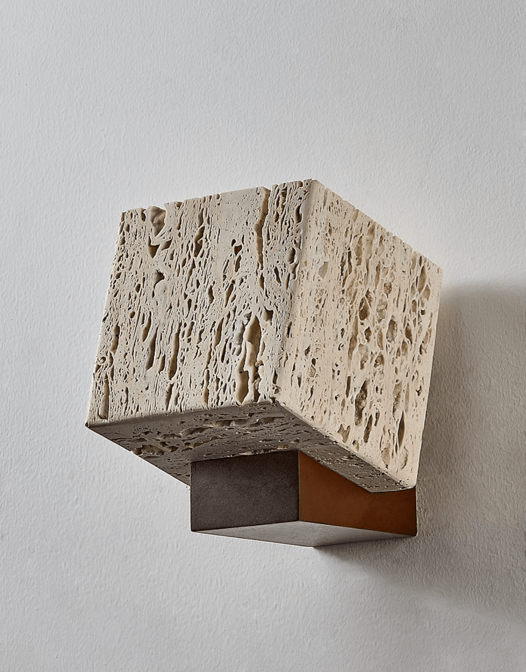 Cavora Travertine Glow Wall Sconce