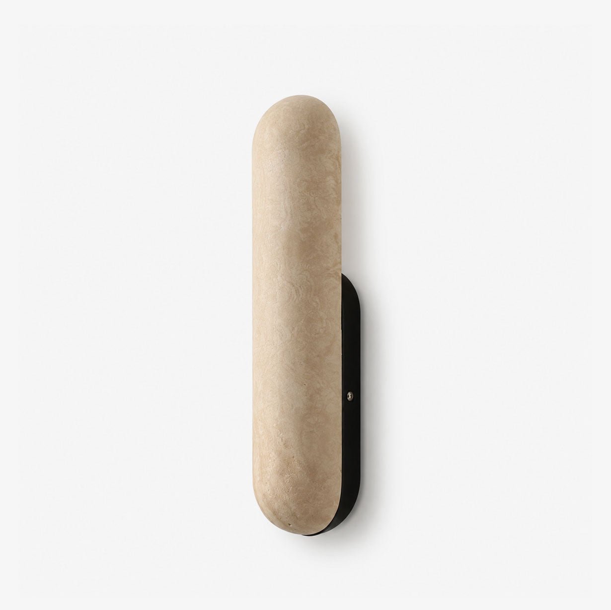 Talvera Travertine Capsule Wall Sconce