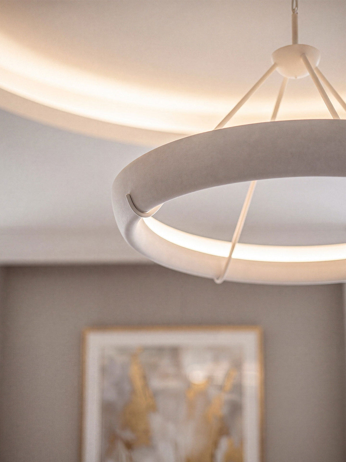 Torus Composite Ring Chandelier