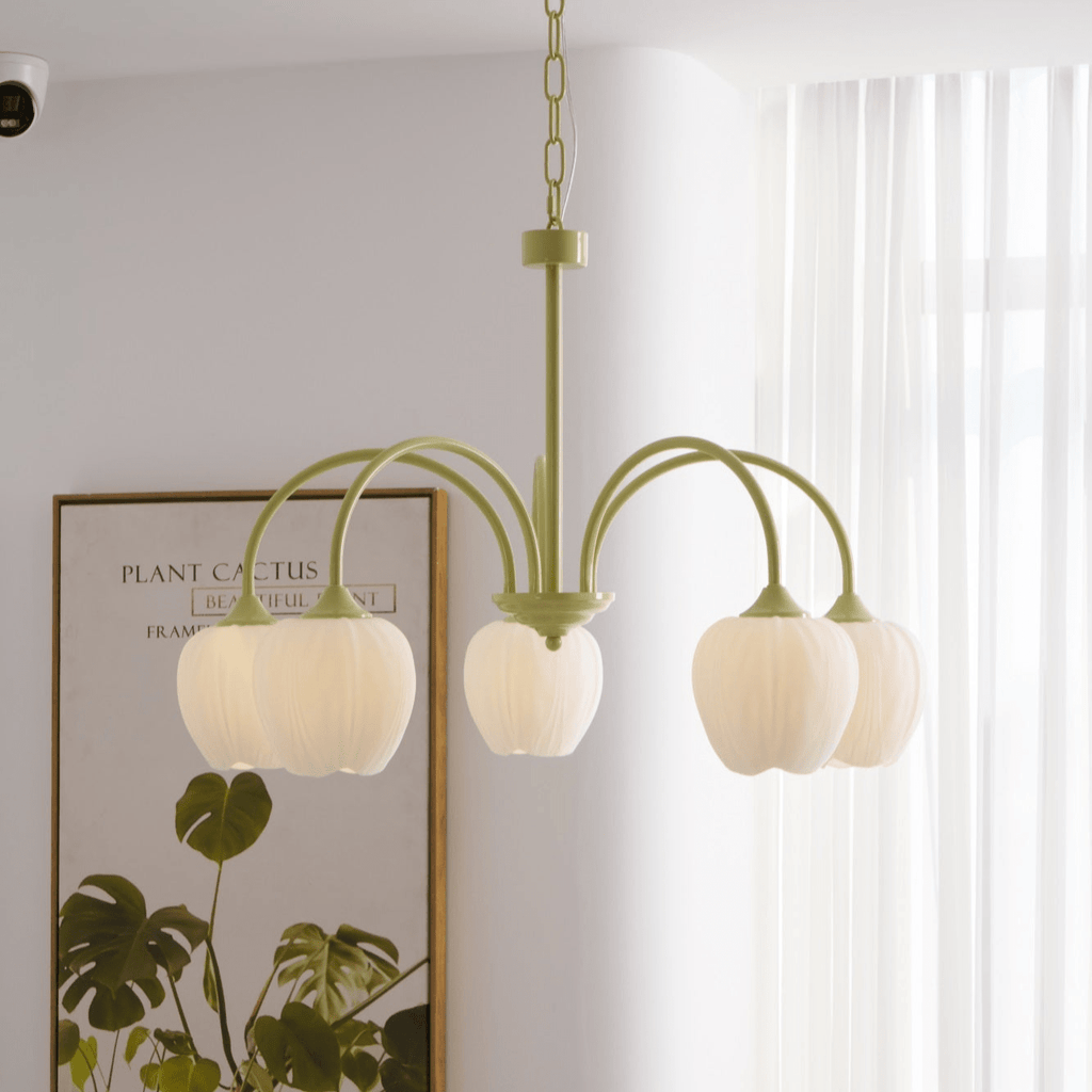 Tulip Matcha Chandelier