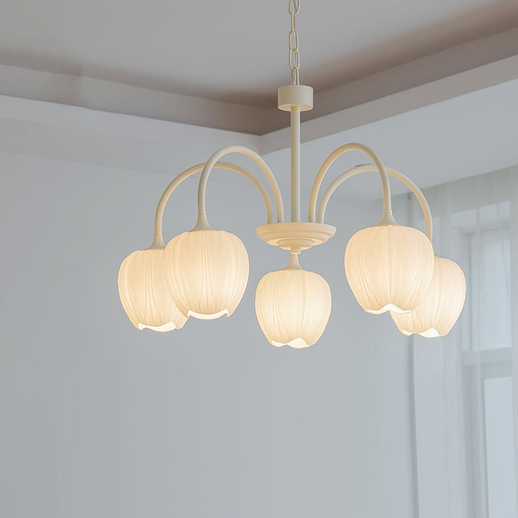 Tulip Matcha Chandelier