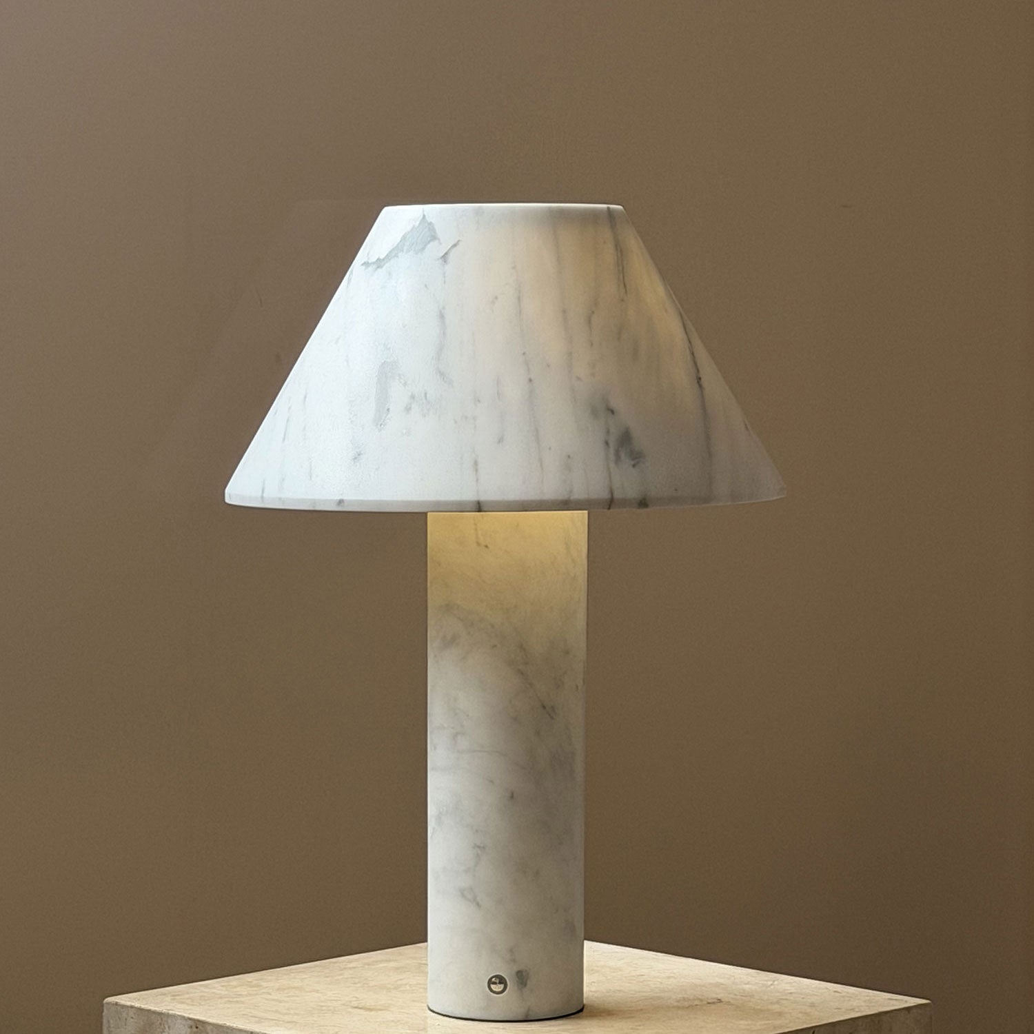 Verdelle Marble Rechargeable Table Lamp