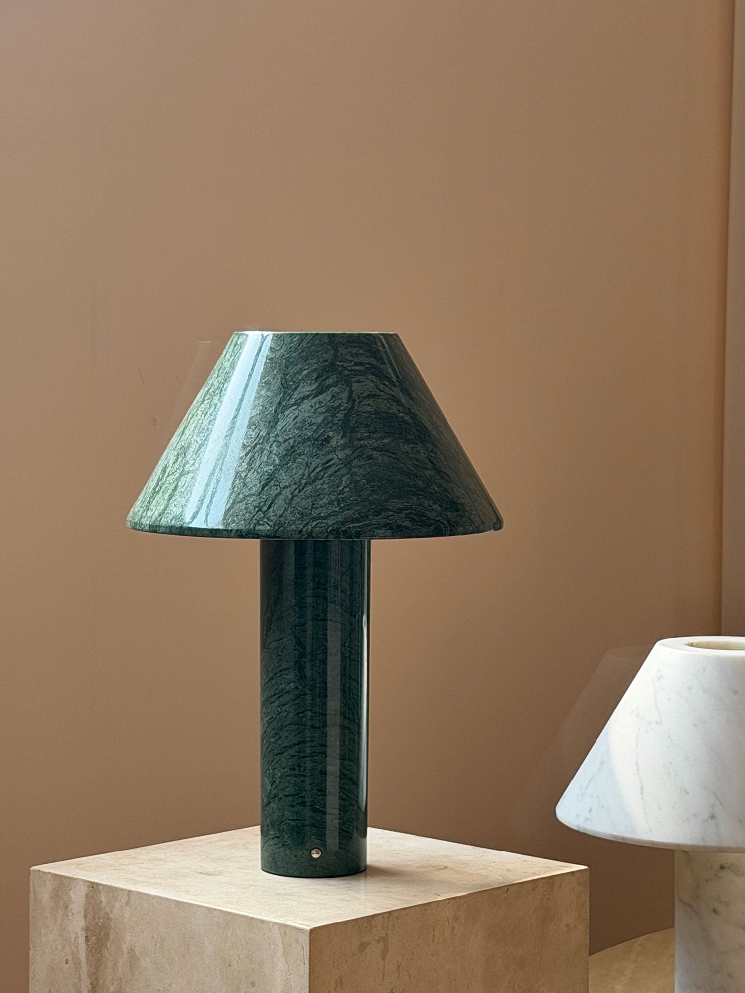Verdelle Marble Rechargeable Table Lamp