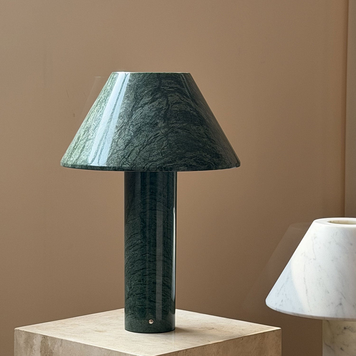 Verdelle Marble Rechargeable Table Lamp