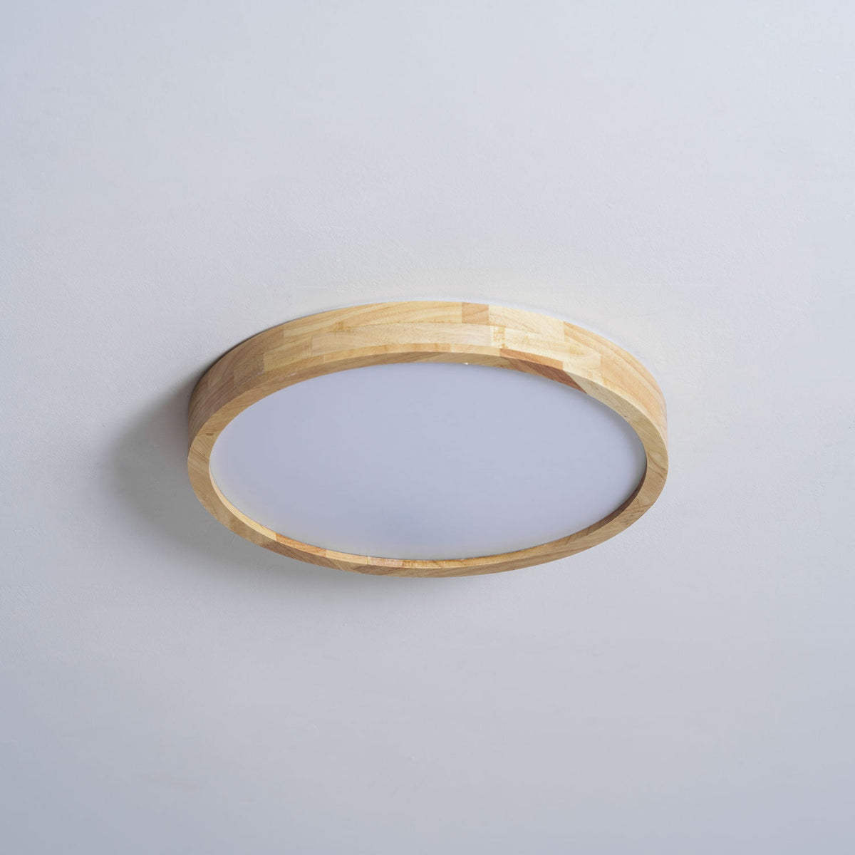 Wooden Geometric Ceiling Light