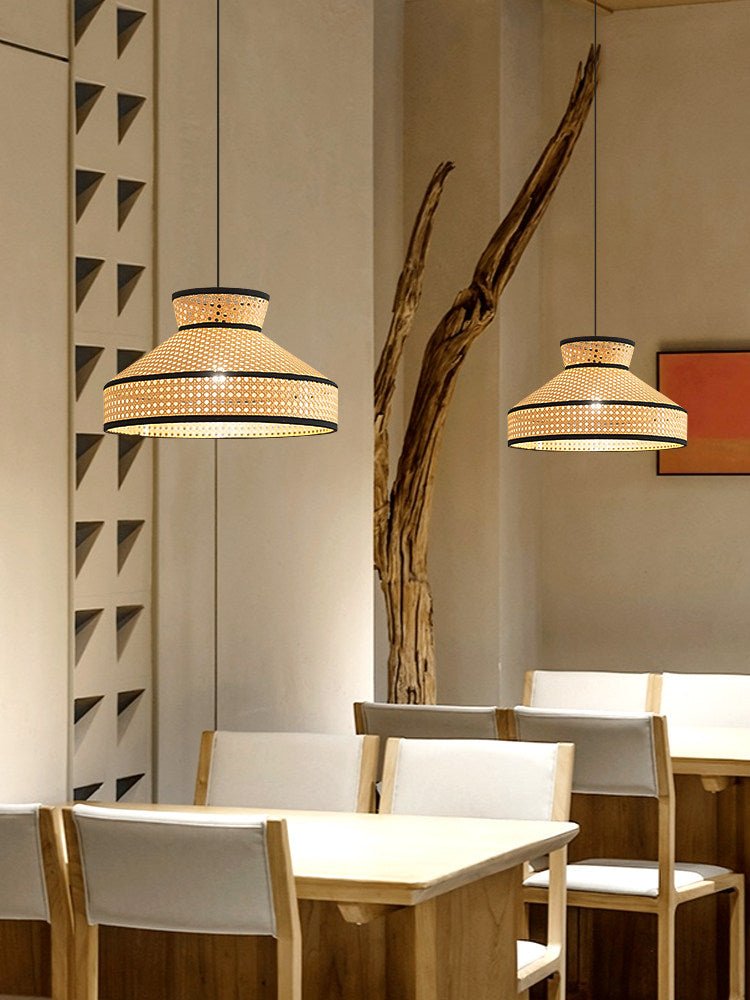 arvest Woven Rattan Pendant Lamp